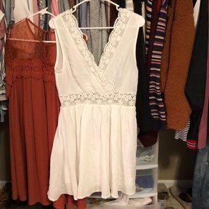 Adorable white Urban Outfitters dress!